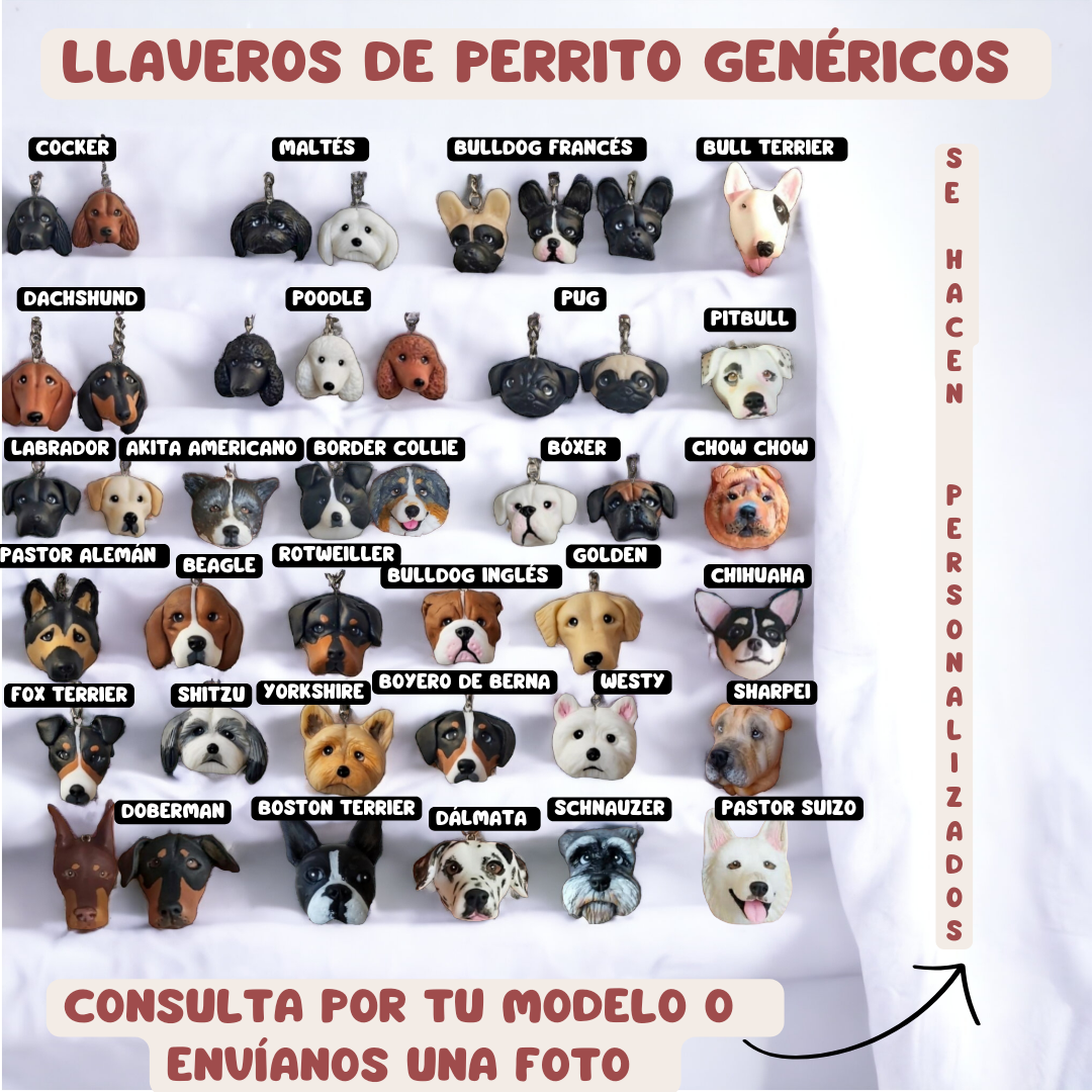 LLAVEROS PERROS