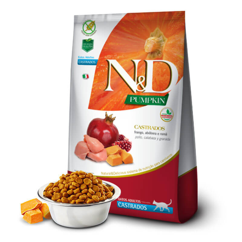 N&D Pumpkin Feline Castrado 7,5 KG